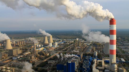 elektrociepłownia w Puławach, dym z komina