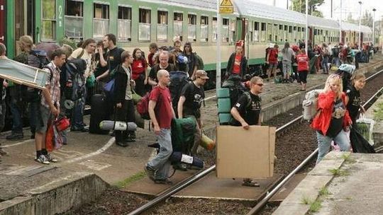 Rozkład jazdy pociągów Woodstock 2012
