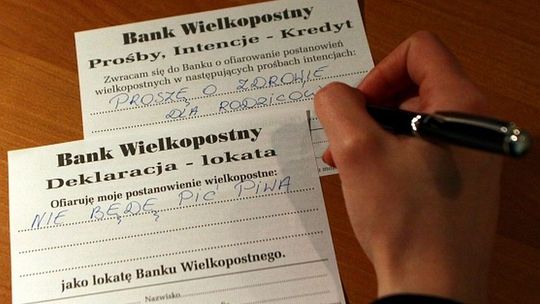Ruszył Bank Wielkopostny: \"Za tatę, żeby nie pił\"