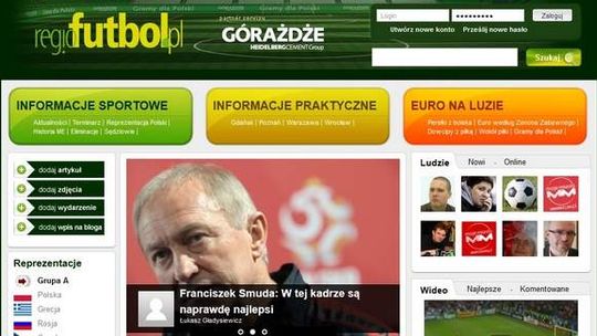 Ruszył największy portal o Euro 2012