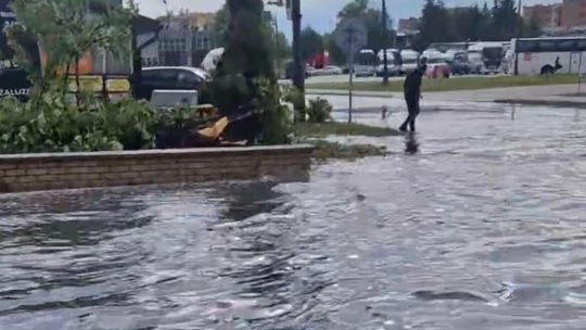 Ryki. Potężna nawałnica nad powiatem