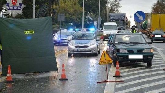 Ryki: Samochód potrącił 80-latkę. Zginęła na miejscu
