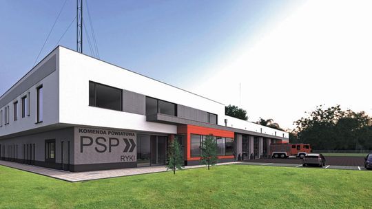 Ryki: Strażacy wprowadzą się do nowej siedziby za dwa lata