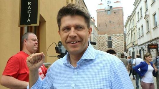Ryszard Petru w Lublinie. O listach wyborczych i problemach z rejestracją stowarzyszenia
