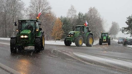"Rząd chyba czeka aż sami pozdychamy". Hodowcy znowu protestują na drodze