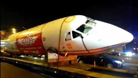 Rządowy samolot Jak-40 transportowała firma z Zamościa