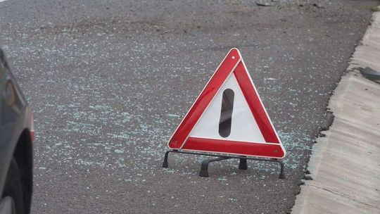 S17 całkowicie zablokowana po wypadku w Bogucinie