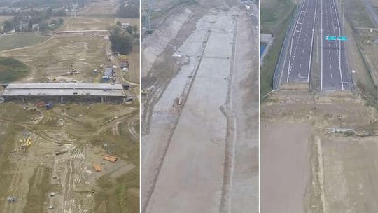 S19: Zachodnia obwodnica Lublina z lotu ptaka (wideo)