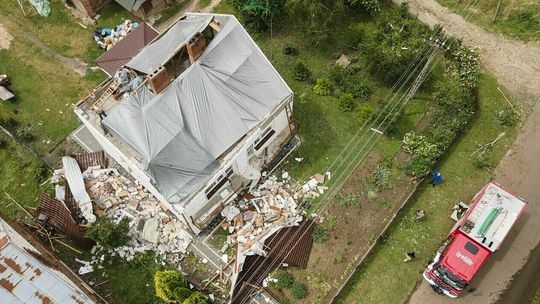 Są kolejne pieniądze dla poszkodowanych przez nawałnicę w gminie Łaziska i Wilków