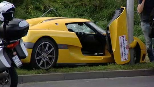 Samochód wjechał w widzów na Gran Turismo Polonia (wideo)