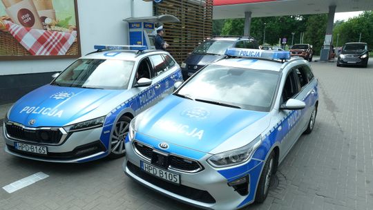 Samochody miały się „zepsuć” na stacji paliw Orlen w Lublinie. Ale przyjechała policja