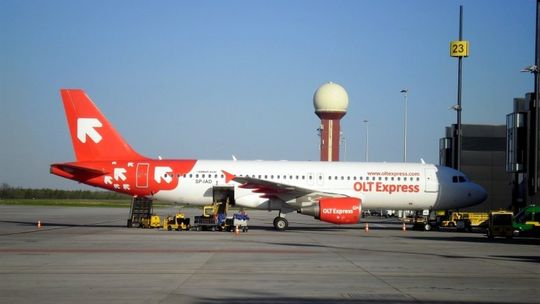 Samolot OLT Express wylądował awaryjnie w Sofii. Pożaru nie było