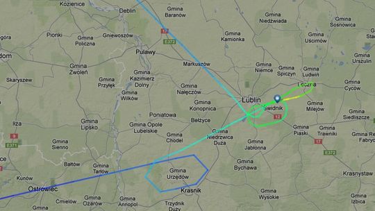 Samolot Wizz Air z Londynu nie wylądował w Świdniku