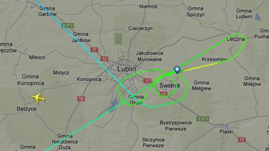 Samolot z Luton do Świdnika poleciał na Okęcie. Wylot odwołany