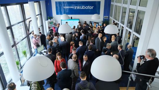 Samsung w Lublinie. Światowy gigant wspiera lubelskie startupy