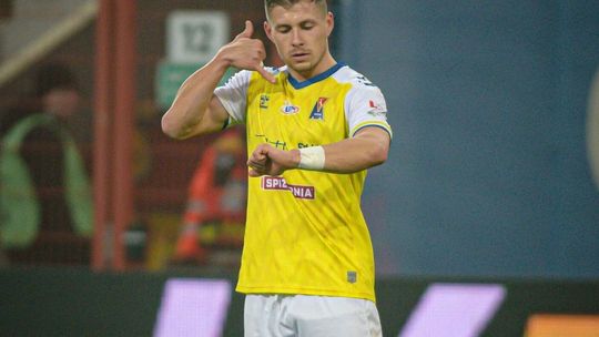Samuel Mraz przeszedł do historii. Napastnik Motoru Lublin zdobył bramkę numer 50000