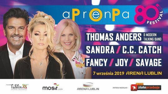 Sandra, CC Catch i Thomas Anders w Lublinie. Bilety od dzisiaj już w sprzedaży