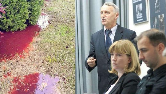 Ścieki wymieszane z krwią zalały podwórko. "Awaria w Rudach już się nie powtórzy"