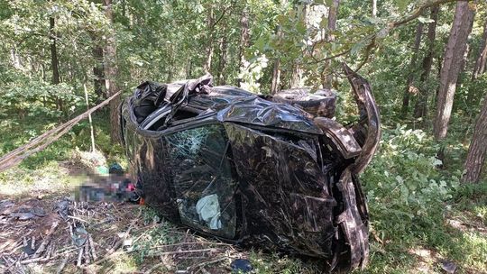 Seat rozbity, w nim 3-letni chłopczyk. Kierował pijany w sztok ojciec