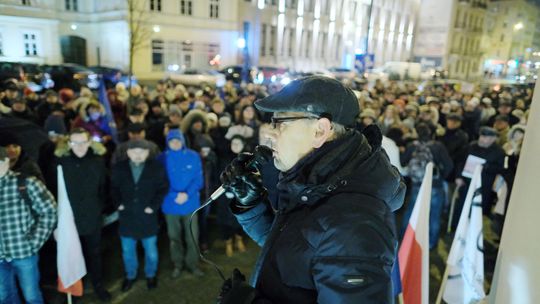 Sędzia zawieszony za wykonanie wyroku unijnego Trybunału Sprawiedliwości. Manifestacja solidarności w Lublinie