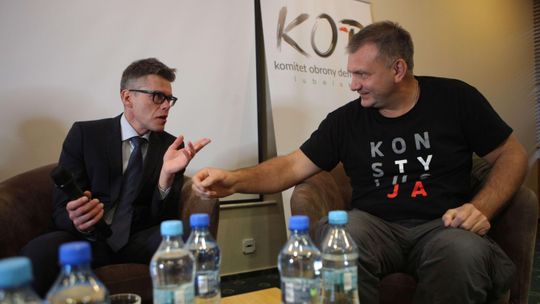 Sędziowie w Lublinie o "dobrej zmianie". Przyjechali na zaproszenie KOD [zdjęcia]