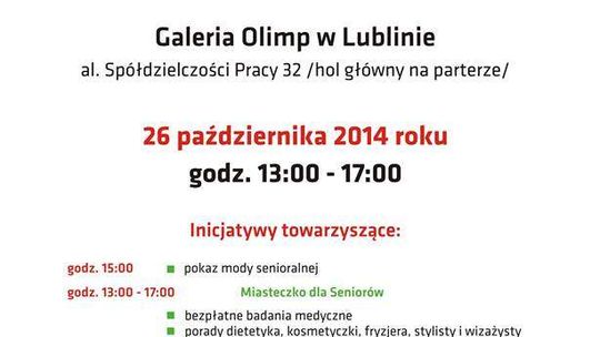 Seniorzy na wybiegu. Pokaz w Galerii Olimp