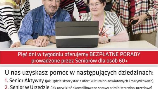 Seniorzy radzą seniorom. Bezpłatne porady