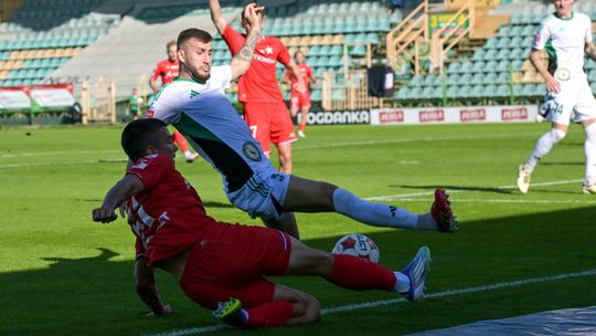 Sensacja była blisko. Górnik Łęczna przegrał minimalnie z Wisłą Kraków