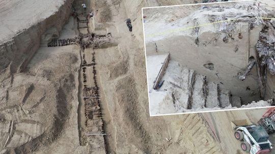 Sensacja na budowie. W centrum Lublina odkryto podziemne korytarze z czasów II wojny światowej
