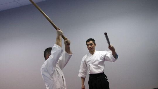 Sensei Nobuki w Lublinie: Trening miecza japońskiego (zdjęcia)