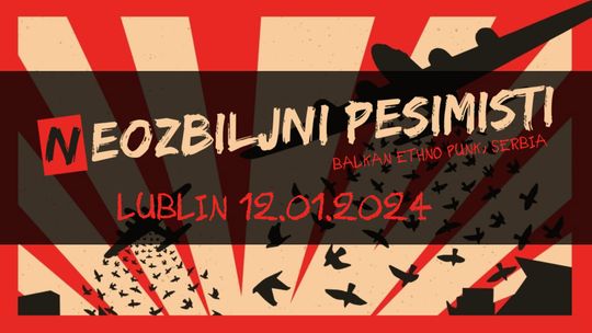 Serbscy punkrockowy – NEOZBLIJNI PESIMISTI – otworzą nowy sezon koncertowy w Radio Lublin