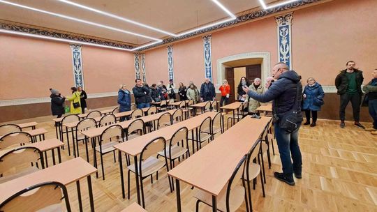 Setki zwiedzających w Akademii Zamojskiej. Wiele osób odeszło z kwitkiem