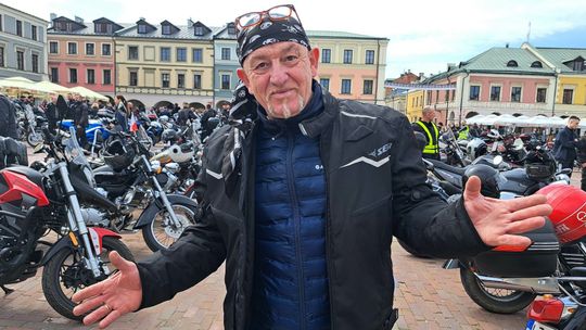 Sezon na dwóch kółkach otwarty. Prawie 1000 motocykli w Zamościu. Zdjęcia