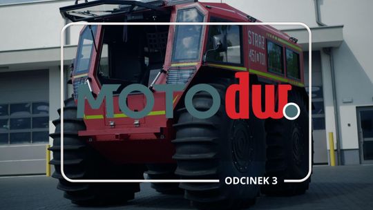 Sherp – strażak do zadań specjalnych. Tylko 9 takich pojazdów w kraju