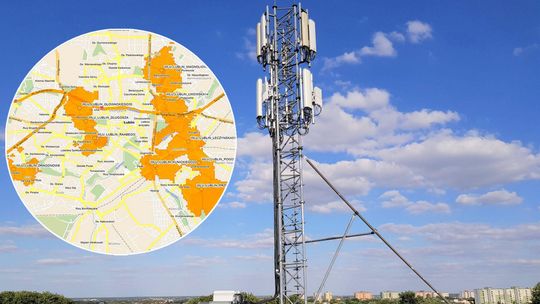 Sieć 5G już w Lublinie. Orange rozpoczął testy szybkiego internetu. Tu można z niego skorzystać [mapa]