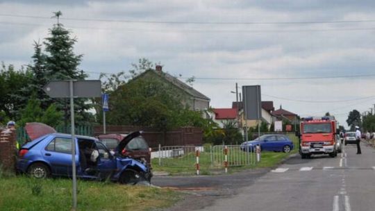 Sięciaszka Pierwsza: Zderzenie forda i opla. Siedem osób rannych