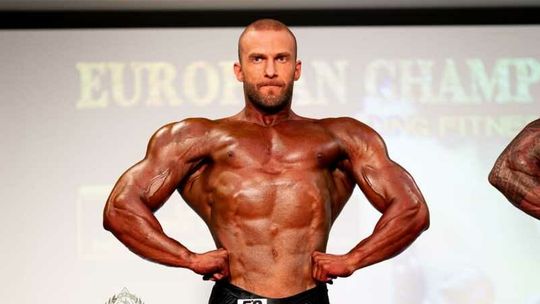 Sierżant ze stali. Policjant z Radzynia wicemistrzem Europy w kulturystyce