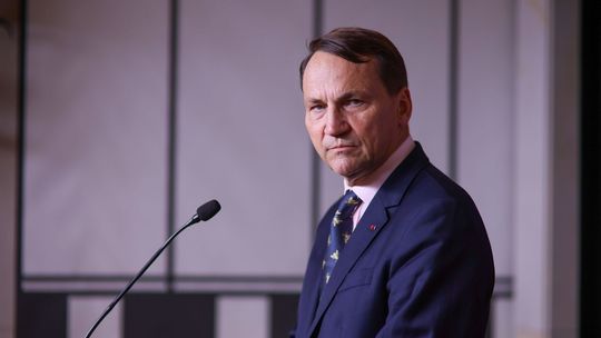 Sikorski w Kijowie o ataku rosyjskich dronów: To nie była pomyłka