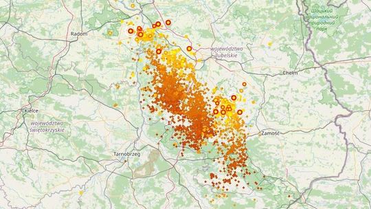 Silne burze przetaczają się przez Lubelszczyznę. To będzie niespokojna noc