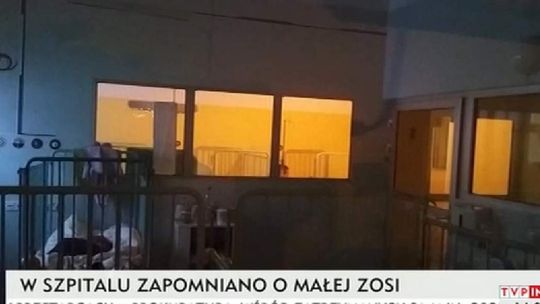 Skandal w szpitalu Łukowie. Zosia leżała we własnych odchodach