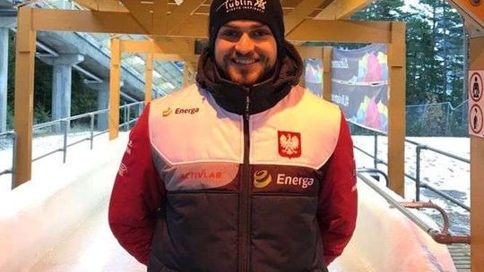 Skeleton: Michał Jakóbczyk  15 we Francji