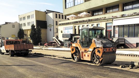 Skłodowskiej już będzie można jeździć, ulicą Lipową niebawem