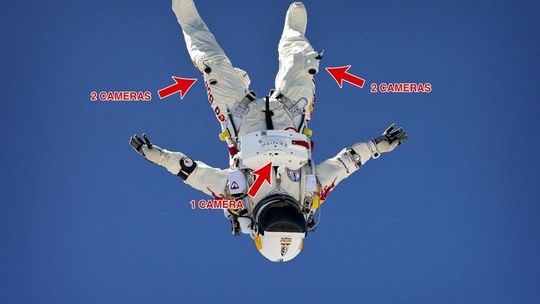 Skok z kosmosu, Baumgartner bije rekord. Transmisja na żywo online na YouTube