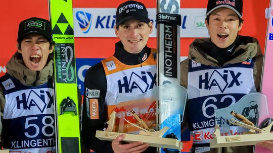 Skoki narciarskie. Domen Prevc wygrywa po raz czwarty z rzędu. Stoch i Tomasiak bez punktów Pucharu Świata