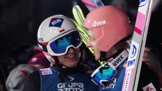 Skoki narciarskie. Kamil Stoch na podium w pierwszym konkursie 69. Turnieju Czterech Skoczni!