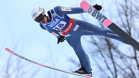 Skoki narciarskie: Najlepszy wynik Piotra Żyły w sezonie i wygrana Domena Prevca w Wiśle