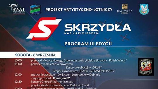 Skrzydła nad Kazimierzem: pokazy lotnicze i koncerty