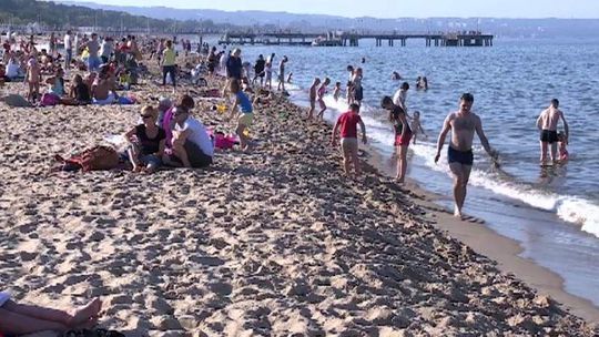 Skuter wodny wjechał w turystkę z Lublina na plaży w Gdańsku