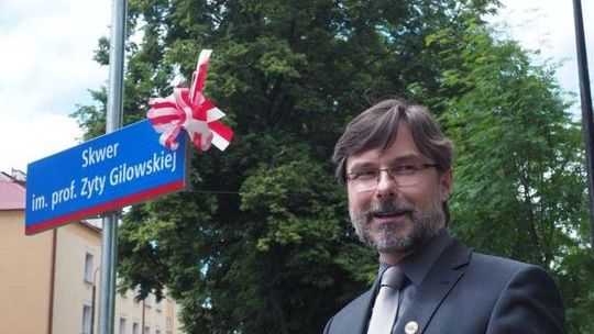 Skwer imienia prof. Zyty Gilowskiej. "Mama byłaby z tego bardzo zadowolona"