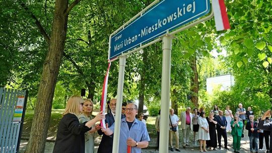 Skwer ma patronkę. To znana artystka z Lublina